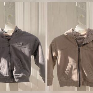 Abercrombie Kids Hooded Zip-Up Jackets Bundle (2 Pack) – Size 5/6